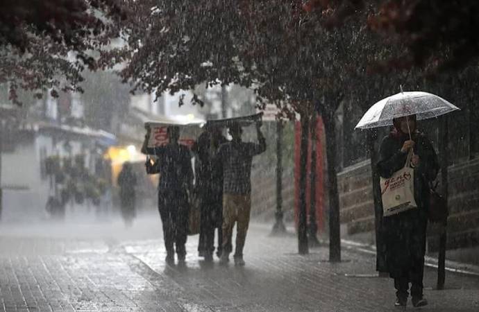 Meteoroloji’den kuvvetli yağış uyarısı