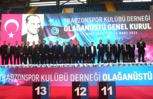 Başkanın değiştiği Trabzonspor genel kurulu mahkemelik oldu!