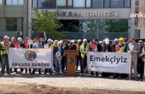 Ankara Barosu’ndan 1 Mayıs açıklaması! “Bugün işçi avukatların mücadelelerini örgütleme günüdür”
