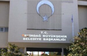 CHP’den Tekirdağ Büyükşehir Belediyesi’ne açılan soruşturmaya tepki: Algı operasyonu