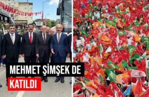 HÜDA PAR bayrakları eşliğinde miting! Erdoğan yine muhalefeti hedef aldı