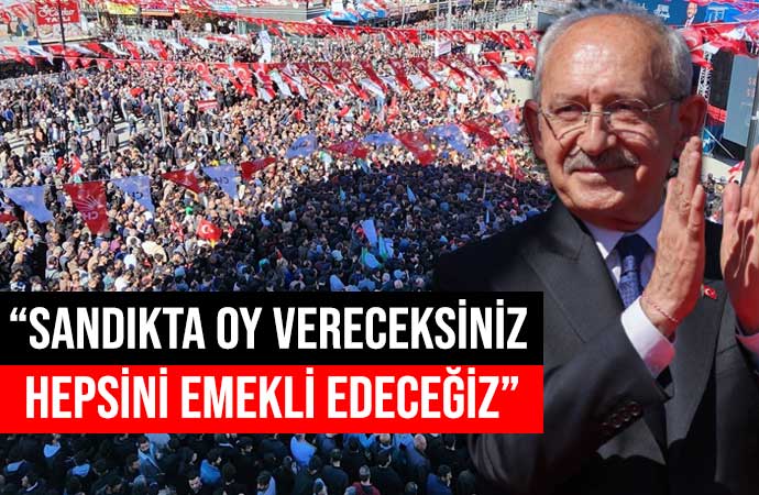 Kılıçdaroğlu: O kayyum denen garabeti tümüyle bitireceğiz