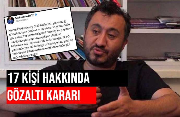 Avrasya Araştırma Kurucusu Kemal Özkiraz’a Muharrem İnce gözaltısı
