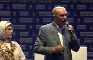 Erdoğan ‘Ahlaksız Demirtaş’ı serbest bırakacak’ dedi partililere ‘Terörist Kemal sloganı attırdı