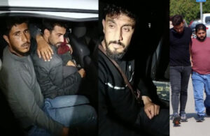 7 kişilik araçtan 12 kaçak Suriyeli çıktı
