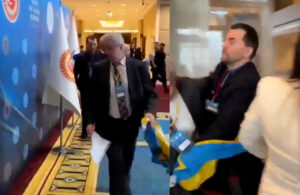 Ankara’daki toplantıda Rus ve Ukraynalı delegeler tekme yumruk birbirine girdi