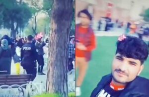 Polisi videoya alıp silah sesi efekti ekleyen Afgan tutuklandı