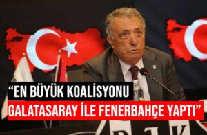 Beşiktaş Başkanı Çebi: Şampiyon olsak bile ligi kabul etmeyeceğiz