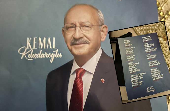 Çirkin provokasyon! İşte Kılıçdaroğlu adına basılan sahte broşür
