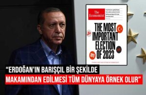 The Economist’ten ‘Türkiye seçimi’ kapağı! “Demokrasiyi kurtarın”