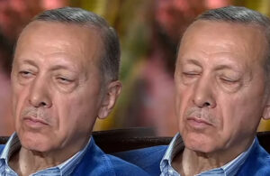Erdoğan uyuyunca kamera bir anda spikere döndü