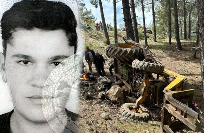 20 yaşındaki operatör Erhan Korkut devrilen kepçenin altında kalarak hayatını kaybetti!
