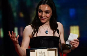 Cannes’da En İyi Kadın Oyuncu ödülü alan Merve Dizdar’a tebrik mesajları yağıyor!