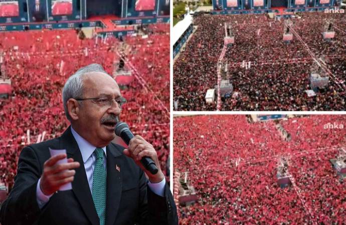 Millet İttifakı’ndan İstanbul’da dev miting! Kılıçdaroğlu: Değişime hazır mısınız?