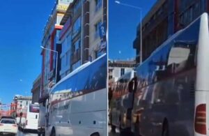 AKP’yi seçim telaşı sardı! Mitinge insan taşıyan otobüsler caddeleri doldurdu