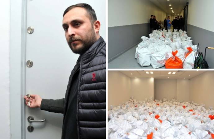 Yurt dışı oyları İstanbul’da! 7 kilitli odada tutuluyor