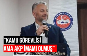 İmam AKP’li Faruk Çelik’e oy istedi: Cami kürsülerinde konuştuğu gibi Meclis kürsüsünde konuşacak