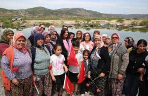 Selvi Kılıçdaroğlu 1 Mayıs’ı Aydınlı kadın üreticilerle geçirdi