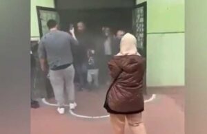 Üsküdar’daki okulda oy verme işlemi sırasında yangın çıktı