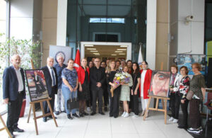 Soğanlık Kültür Merkezi, resme gönül veren sanatçıların sergisine ev sahipliği yaptı