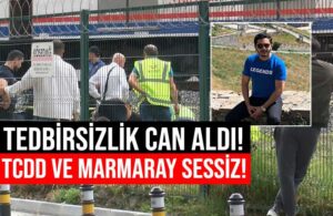 Marmaray’da iş cinayeti! Raylarda çalışan işçiye tren çarptı