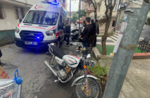 Kocaeli’de çaldığı motosikletle kaçmaya çalışan şüpheliyi vatandaşlar durdurdu