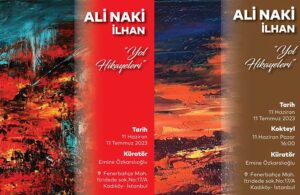 Ressam Ali Naki İlhan’ın “Yol Hikayeleri” 11 Temmuz’a kadar sanatseverleri bekliyor