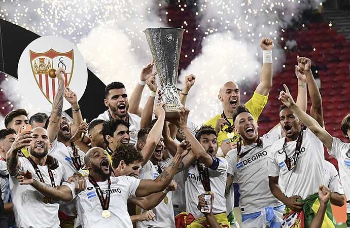 Fenerbahçe’nin elendiği Sevilla UEFA kupasının sahibi oldu