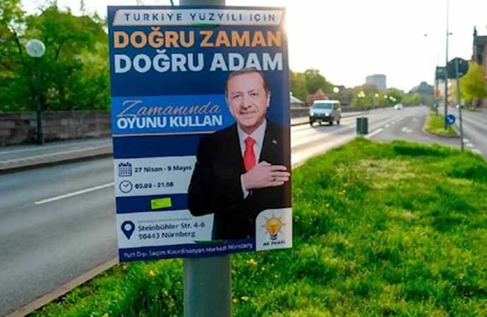 Erdoğan afişleri sonrası Almanya’da yasa değiştiriliyor