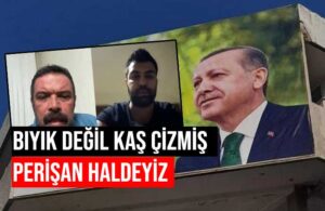 Erdoğan afişine bıyık çizdiği iddiasıyla tutuklanan çocuğun babası TELE1’e konuştu