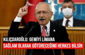 Kılıçdaroğlu: Değişimin önünü sonuna kadar açacağım