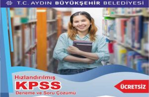 Aydın Büyükşehir Belediyesi hızlandırılmış KPSS hazırlık kursu düzenliyor