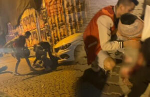 Beşiktaş’ta bir garip kavga! Defalarca bıçakladı mağdur rolü oynadı