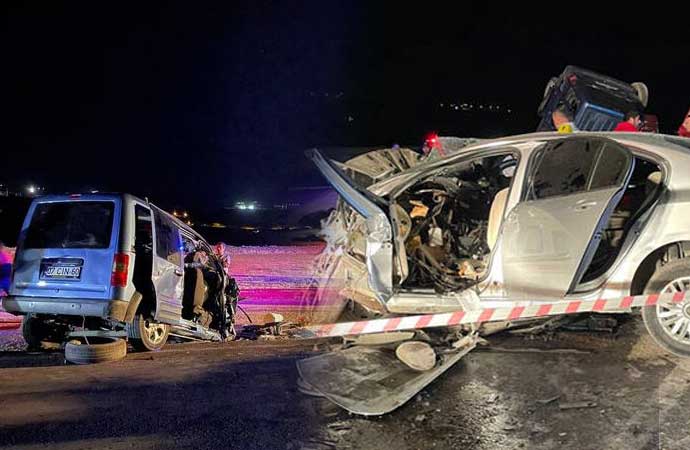 Gaziantep’te feci kaza! 6 ölü, 1 yaralı