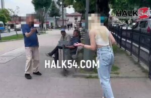 Genç kadına sokak ortasında sözlü saldırı! ’76 yaşındayım, beni tahrik ediyorsun’