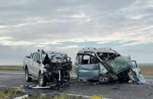 Konya’da kamyonetler çarpıştı! Dört kişi hayatını kaybetti