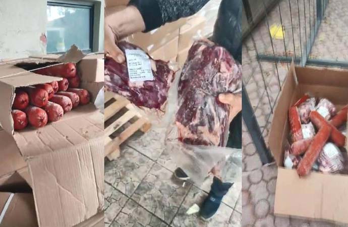 Kurban kesmek isteyen yurttaşlar pişman oldu! 3 ton 800 kilo et imha edildi