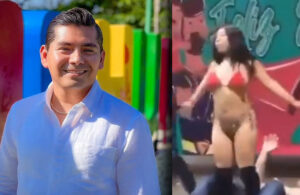 Belediye başkanı etkinlikte striptiz yaptırınca Meksika ayağa kalktı