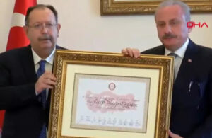 Erdoğan’ın mazbatası teslim edildi