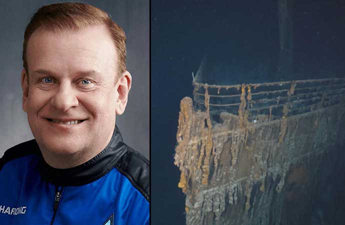 İngiliz milyarder Titanik’in enkazında kaybolan denizaltının içinde