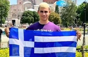 Ayasofya’da Yunan bayrağı açarak provokasyon yapan turist hakkında karar