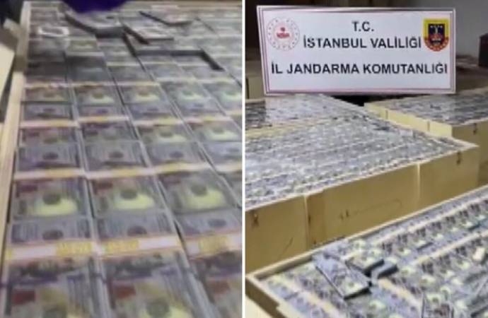İstanbul’da sahte 1 milyar dolar ele geçirildi