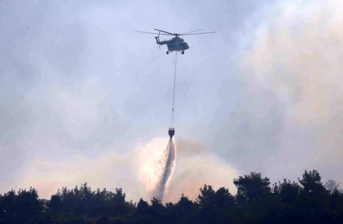 Çanakkale’de 3 gündür süren orman yangını kontrol altına alındı!