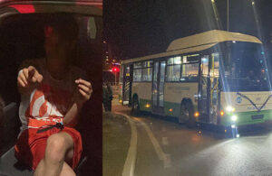 15 yaşındaki çocuk halk otobüsünü çaldı!