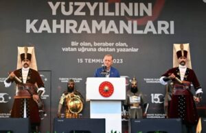 Erdoğan 15 Temmuz etkinliğinde Kılıçdaroğlu’nu hedef aldı