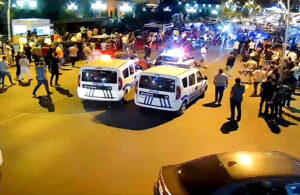 Erzurum’da faytoncuların yol kapatma eylemine polis müdahale etti! 1’i çocuk 8 gözaltı