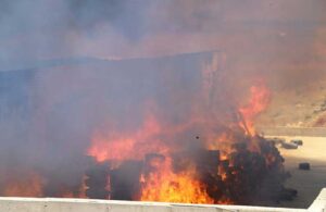 Çocuk bezi üretilen fabrikada yangın: 10 kişi hastaneye kaldırıldı