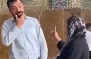İranlı kadın şarkı söyleme yasağını camide protesto etti