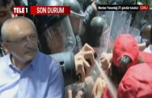 Kılıçdaroğlu Akbelen’den ayrıldı, protestoculara gaz başladı