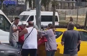 İstanbul’da taksi şoförü anlaşamadığı aileyi yol ortasında indirip tartıştı